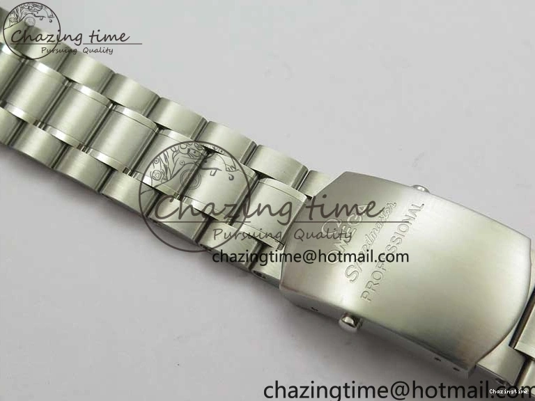 0211 Speedmaster SS Snoopy Apollo OMF Best Edition White Dial on SS Bracelet Venus EasyCare 7877